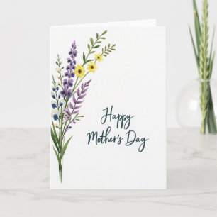 Watercolor Floral Greeting Card