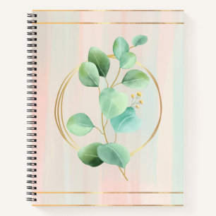 Watercolor Floral Notebook