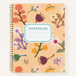 Watercolor Floral Notebook