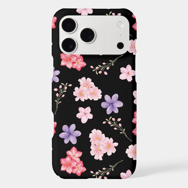 Watercolor Floral Pattern  (Back)