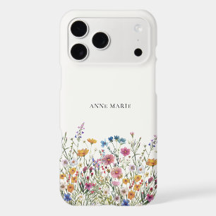 Watercolor Floral Personalised iPhone 17 Pro Max