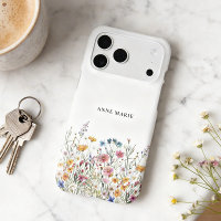 Watercolor Floral Personalised iPhone 17 Pro Max