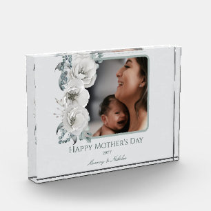 Watercolor Floral Photo Mother's Day