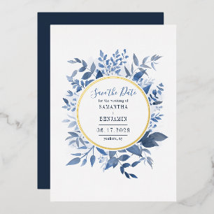 Watercolor Floral Save the Date Script