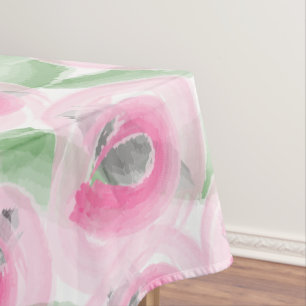 Watercolor Floral Tablecloth