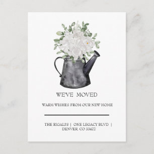 Watercolor Floral Tea  Postcard