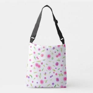 Watercolor Floral Tote Flower Gifts for Mom