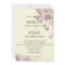 Watercolor Floral Wedding Invitation