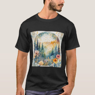 Watercolor Florals Pattern 1  T-Shirt