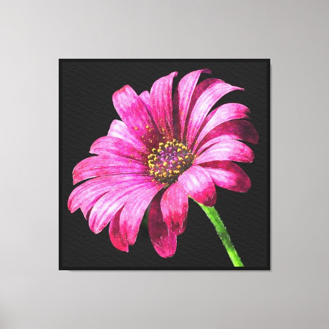 Watercolor Flower 1 Canvas Print (Front)
