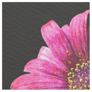 Watercolor Flower 1 Custom Fabric