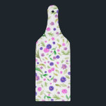 Watercolor Flower Board – Gift for Newlywed Couple<br><div class="desc">Soft watercolor flowers make this chopping board a beautiful addition to a couple’s new kitchen. Ideal for newlyweds or anniversaries.</div>