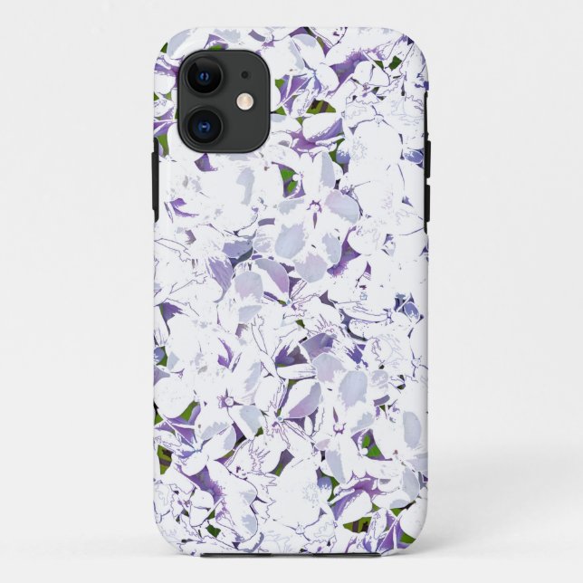 Watercolor flower bouquet of hydrangeas. Case-Mate iPhone case (Back)