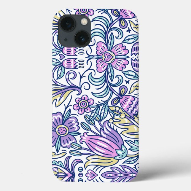 Watercolor Flower Colourful Nature Elegant       Case-Mate iPhone Case (Back)