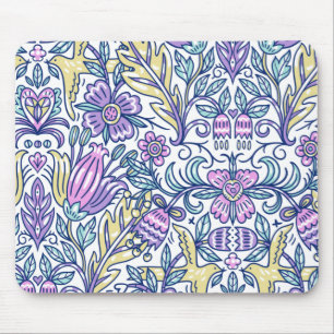 Watercolor Flower Colourful Nature Elegant    Mouse Pad