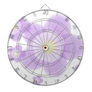 Watercolor Flower Dartboard