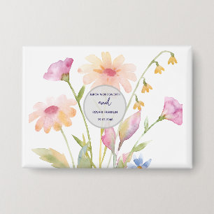watercolor flower editable