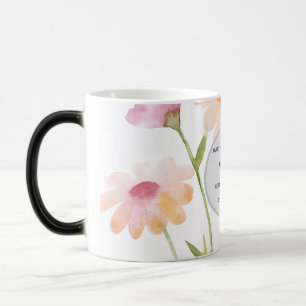 watercolor flower editable magic mug