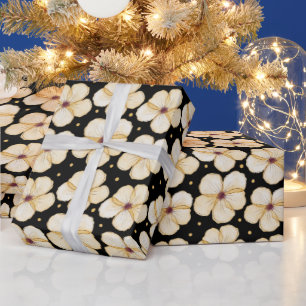 Watercolor Flower Seamless Pattern  Wrapping Paper