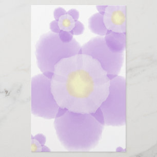Watercolor Flower Stationery