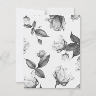 Watercolor Flowers 12 Card