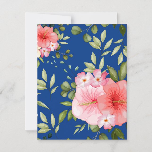 Watercolor Flowers 21 Card (Front)