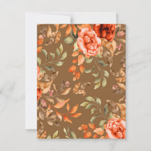 Watercolor Flowers 2 Card