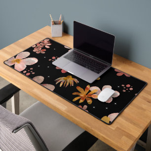 Watercolor Flowers 2 Desk Mat