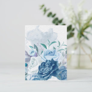 Watercolor Flowers 8 Postcard