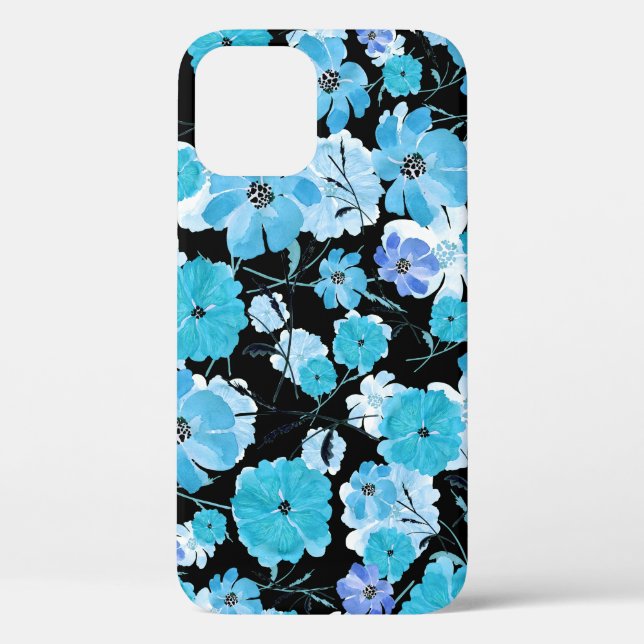 Watercolor Flowers: A Delicate Tapestry Case-Mate iPhone Case (Back)