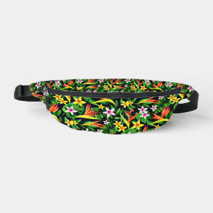 Watercolor Flowers And Fruit Floral Pattern-23768 Bum Bags
