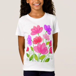 Watercolor Flowers Banquet Design-42704 T-Shirt