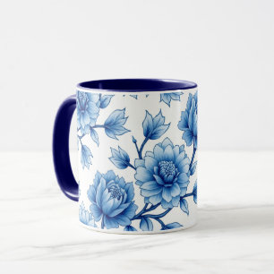 Watercolor Flowers Coffee Mug