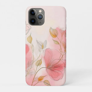 Watercolor Flowers Elegant Background Case-Mate iPhone Case
