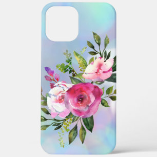 Watercolor Flowers iPhone 12 Pro Max iPhone Case