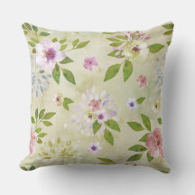 Watercolor Flowers seamless pattern II + your idea