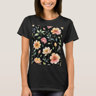 Watercolor Flowers T-shirt