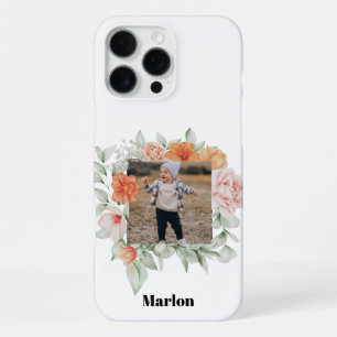 Watercolor Flowers Your Photo Phone Case