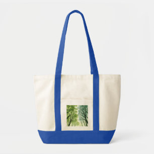 Watercolor Forest Canopy Tote Bag