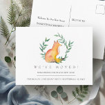 Watercolor Fox New Home Moving Announcement Postcard<br><div class="desc">Say "we’ve moved" in woodland style with this charming watercolor fox moving announcement postcard. Featuring a hand-painted fox nestled in rustic greenery, this design is perfect for nature lovers and anyone seeking a soft, botanical look to share their new home address. Ideal for fall moves, countryside relocations, or cosy forest-themed...</div>