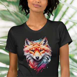 Watercolor Fox T-Shirt