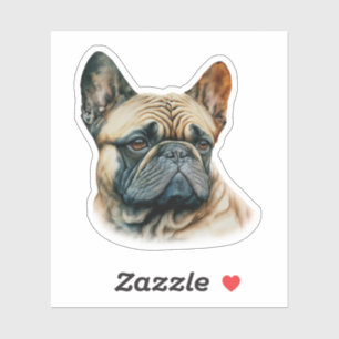Watercolor French Bulldog