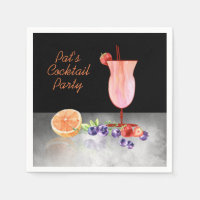 Watercolor Frozen Cocktail Birthday Party