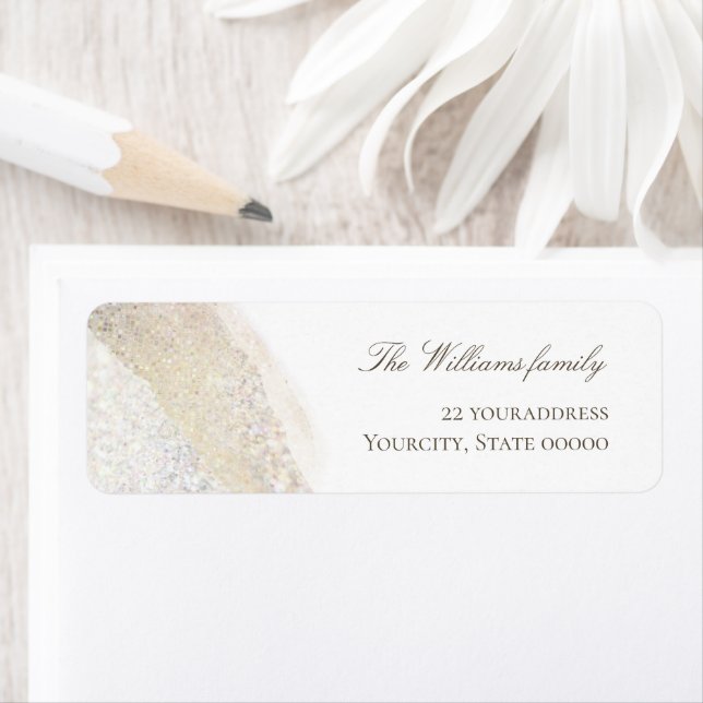 watercolor glitter label (Insitu)