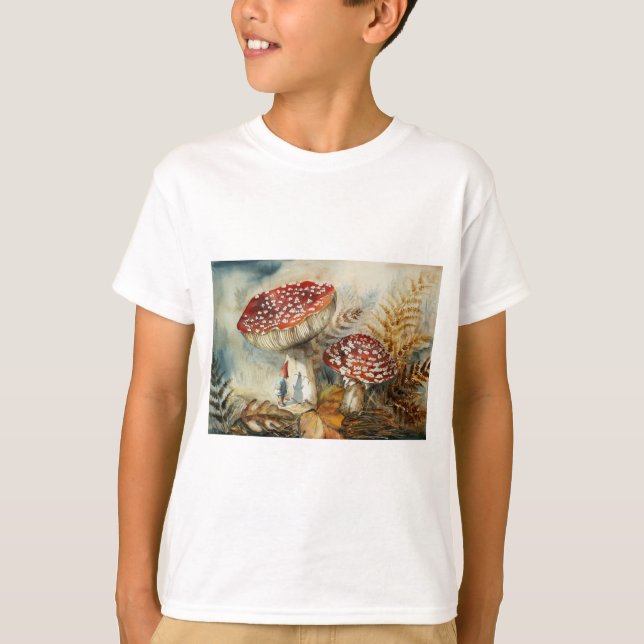 watercolor gnome T-Shirt (Front)