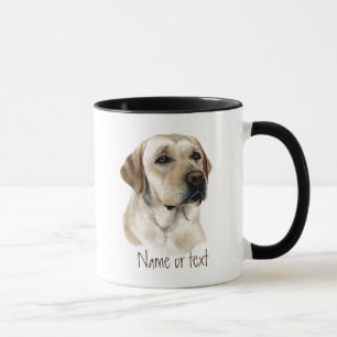 Watercolor Golden Labrador Pet Dog Custom  Mug