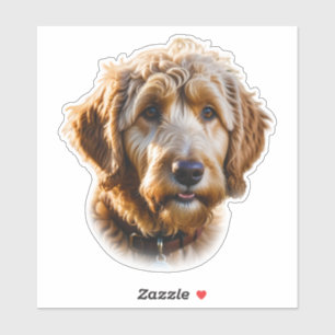 Watercolor Goldendoodle 
