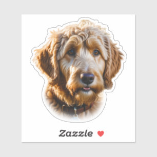 Watercolor Goldendoodle