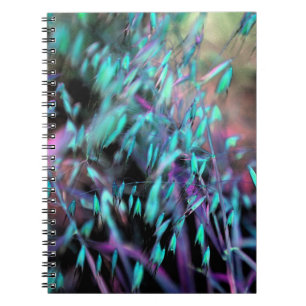 Watercolor Grasses Spiral Notebook