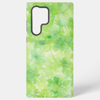 Watercolor Greenery and Flowers Phone Case